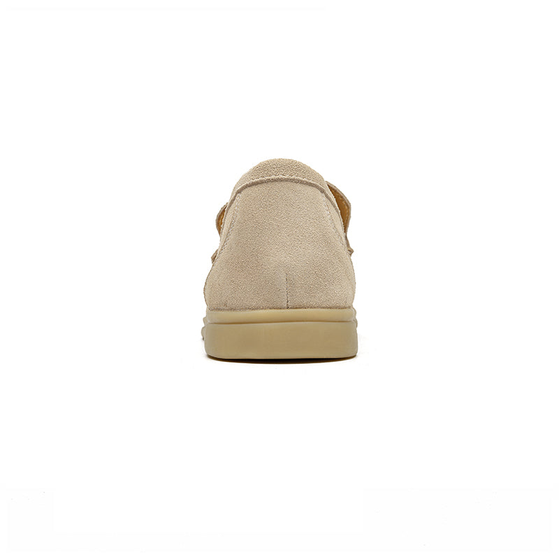Men's comfortable slip-on loafers with rubber sole
