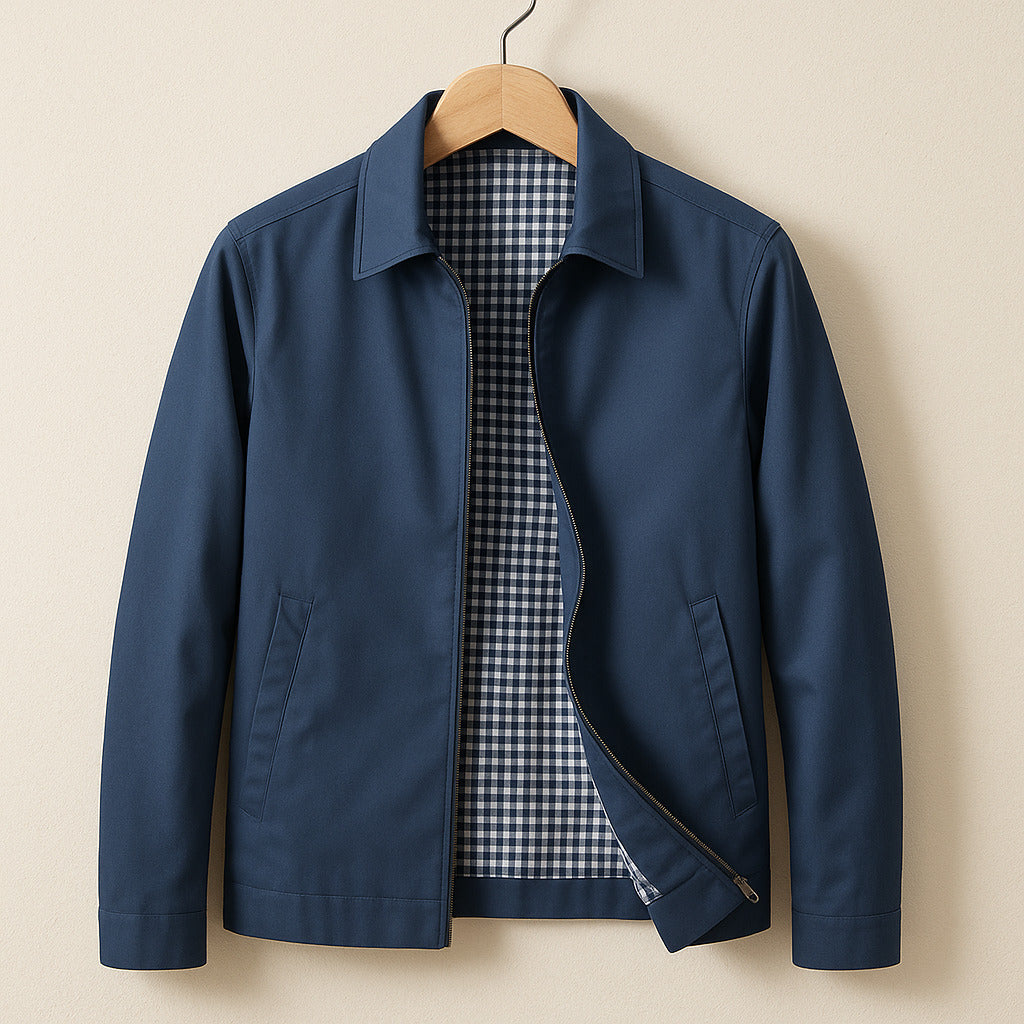 Franco Men Lightweight Twill Jacket