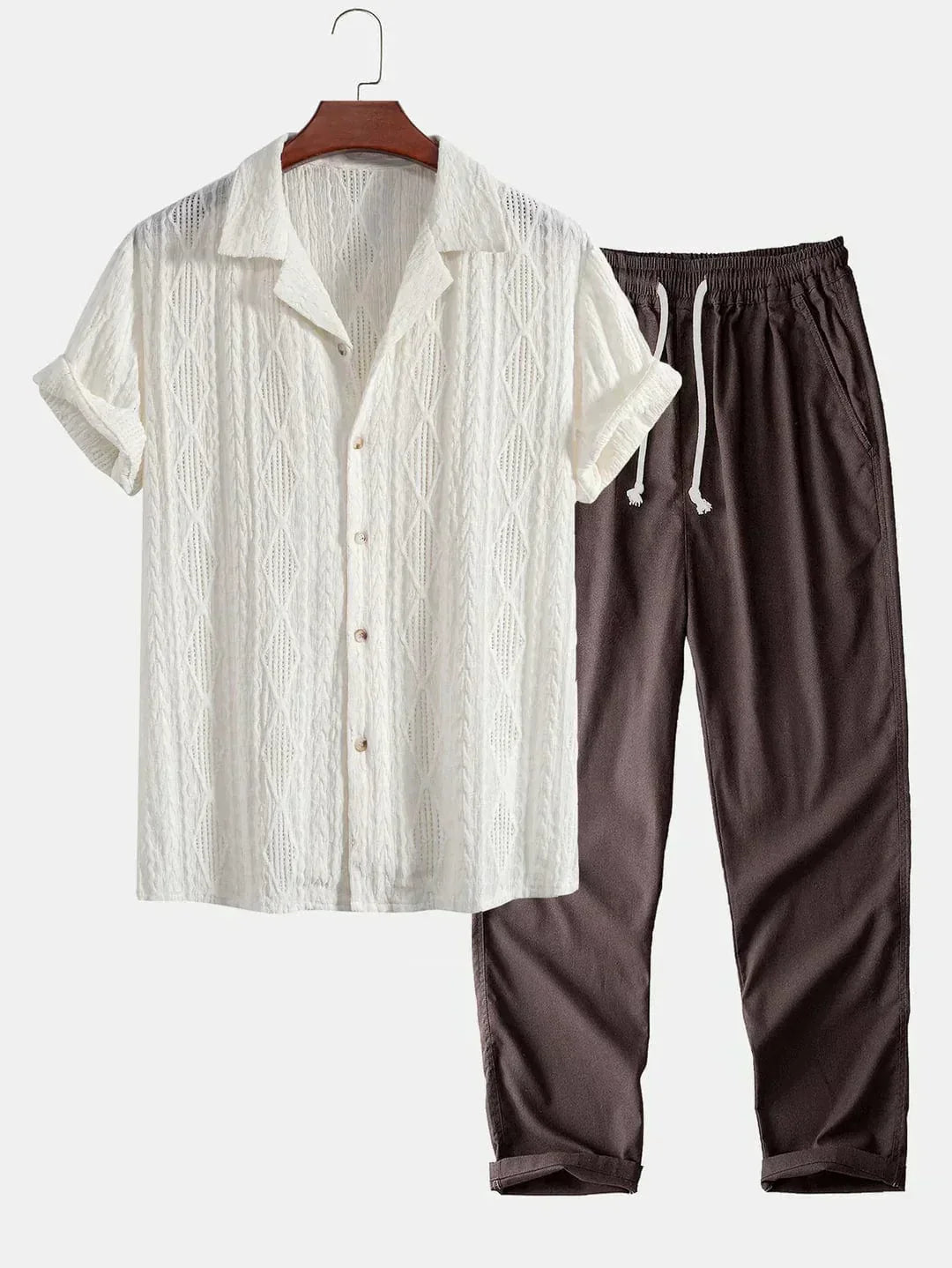 Men's Linen Summer Set – Lightweight, Stylish & Comfortable 2-Piece Outfit