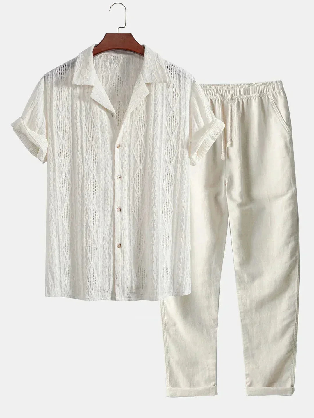 Men's Linen Summer Set – Lightweight, Stylish & Comfortable 2-Piece Outfit