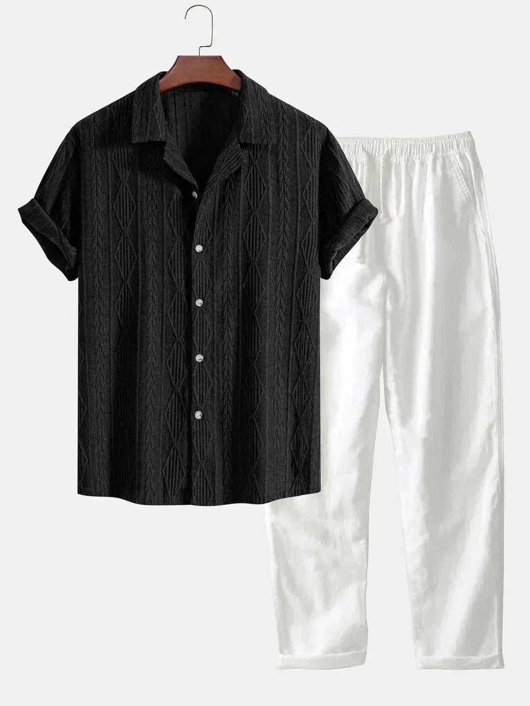 Men's Linen Summer Set – Lightweight, Stylish & Comfortable 2-Piece Outfit