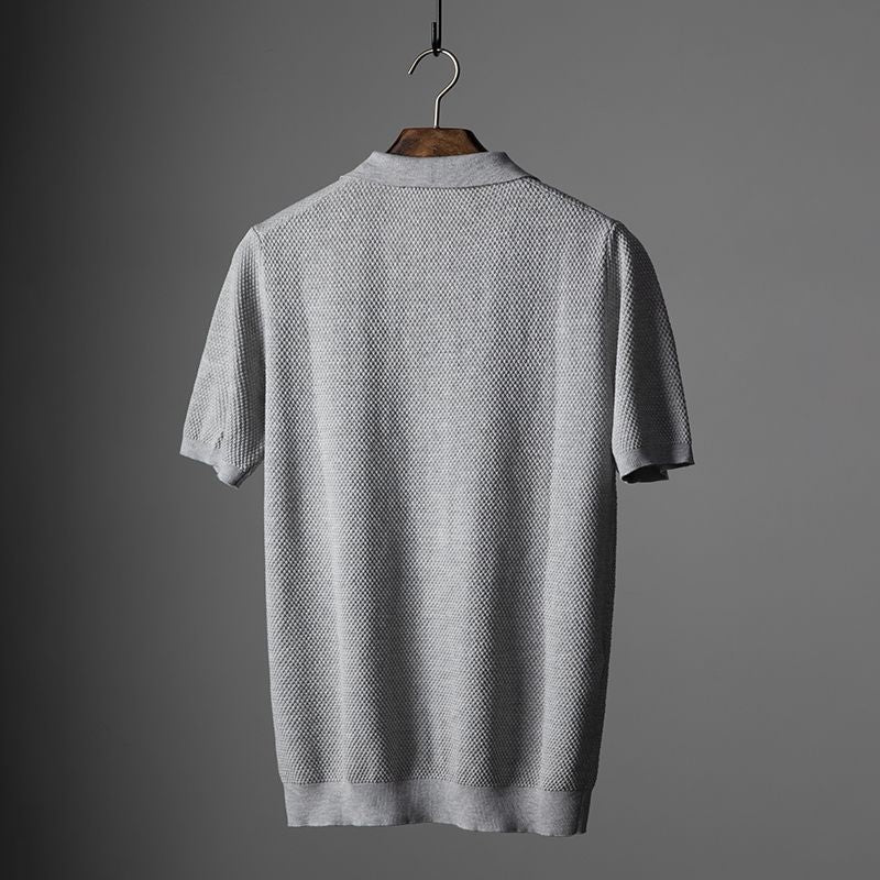 ZACH - Knitted Polo Shirt