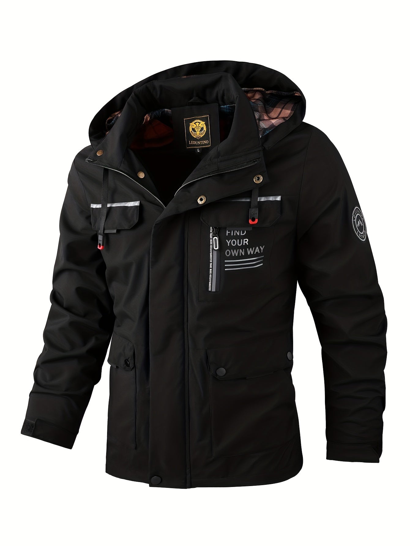 Men’s Waterproof Outdoor Winter Jacket – Cold Weather Protection