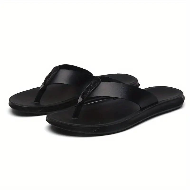 Men’s Slip-On Sandals – Casual Open-Toe Supportive Design – Lightweight Everyday Footwear