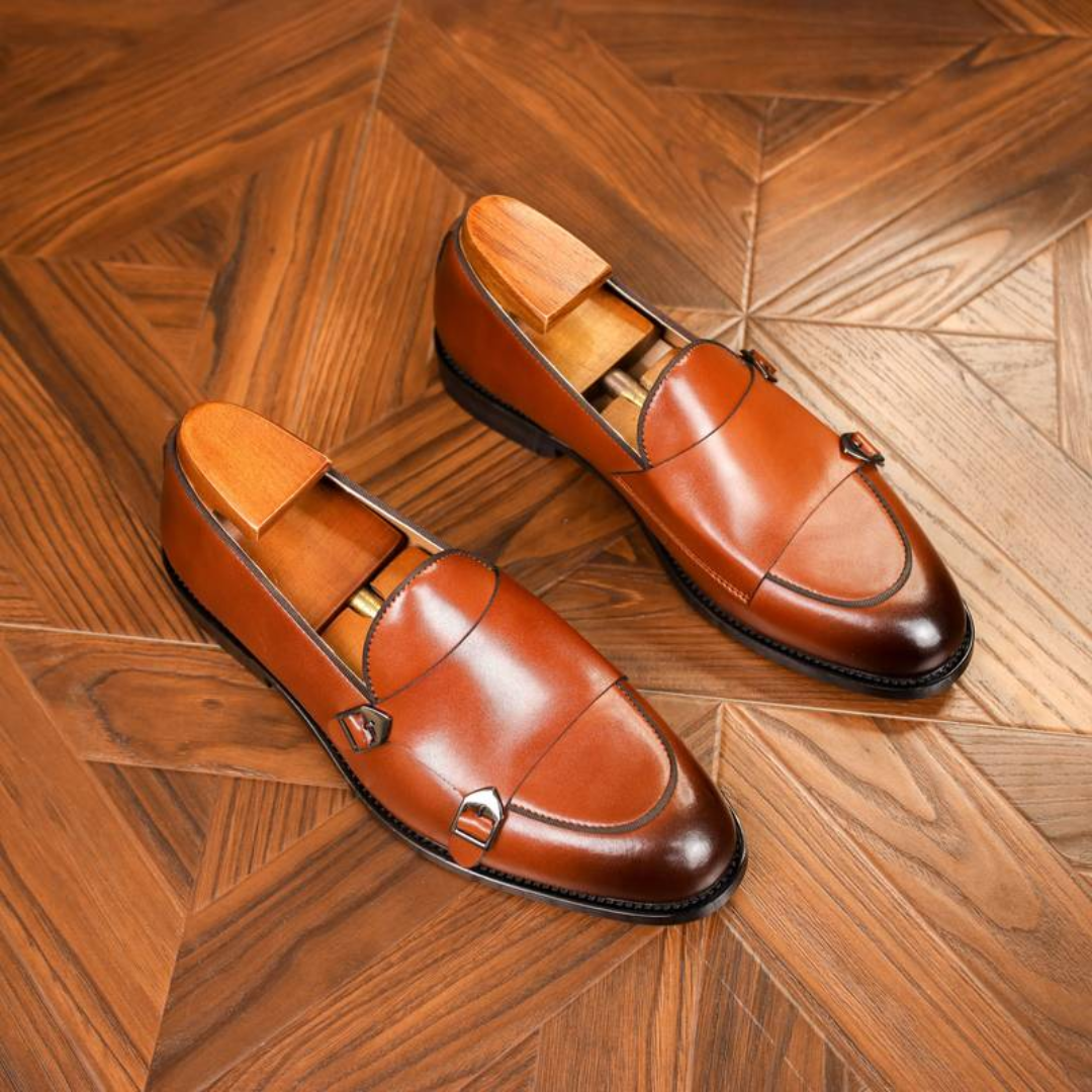 Brunello Pacciano Men Dress Leather Loafers