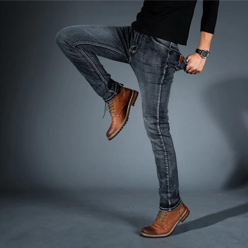 Turin Classic Slim-Stretch Jeans – Men’s Comfortable Slim Fit Denim Pants