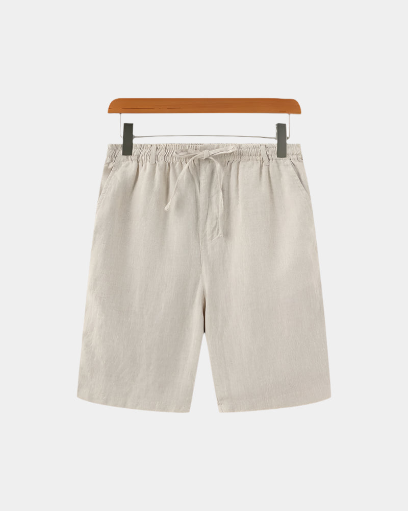 Santorini Linen Shorts - Spraykis