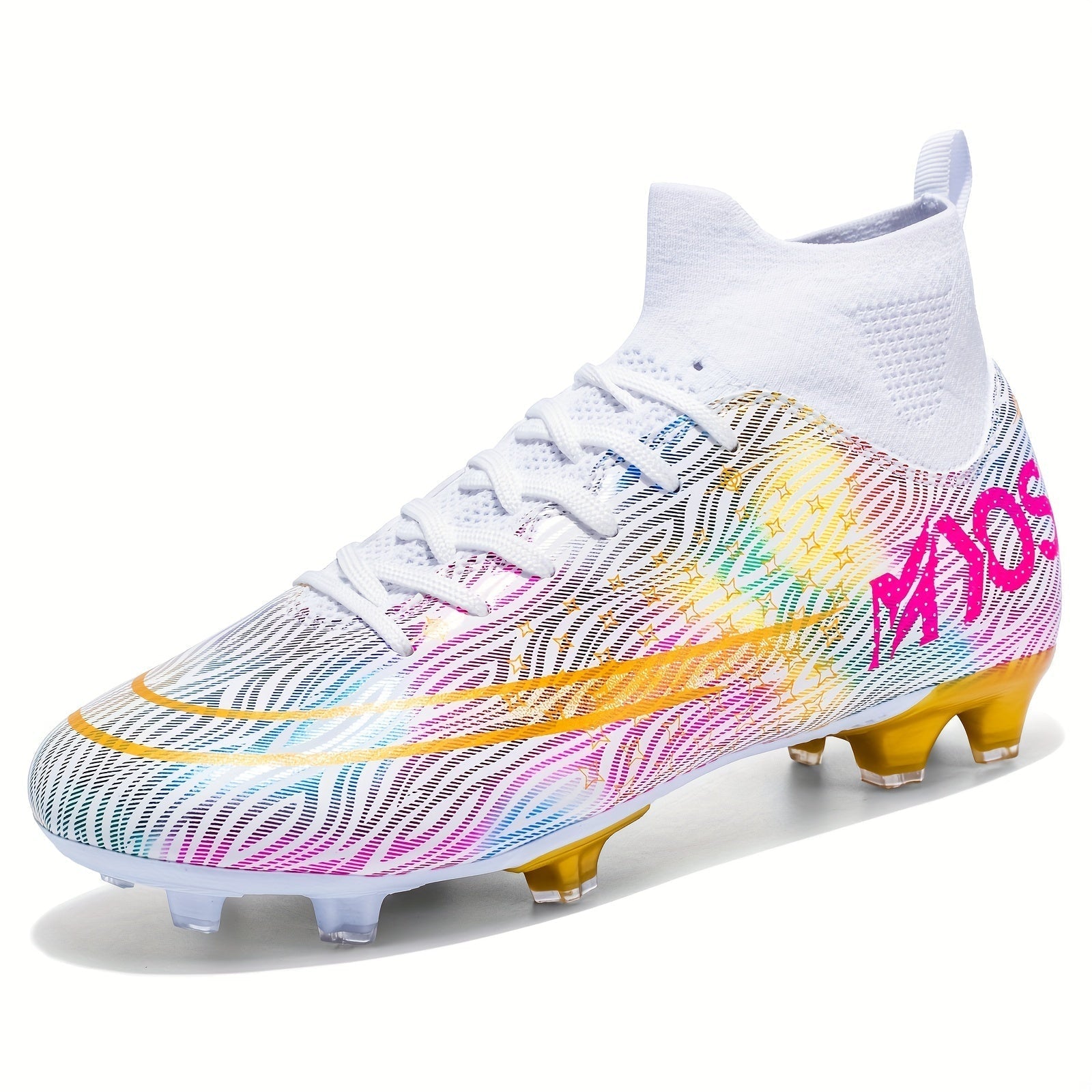 Men’s Football Boots with High Ankle Support and Enhanced Grip | Soccer Cleats for Turf & Grass