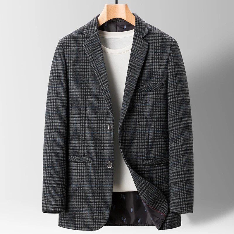 Kingswool Men’s Wool Blazer – Classic, Warm & Tailored Fit