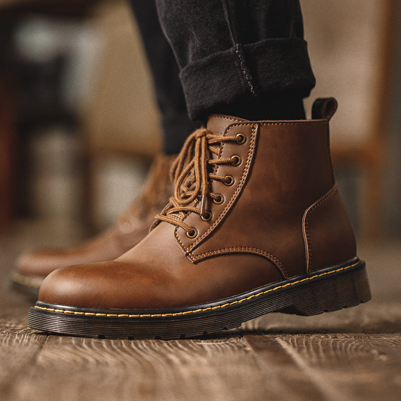 Ronan | Leather Boots – Men’s Classic Ankle Boots with Timeless Design