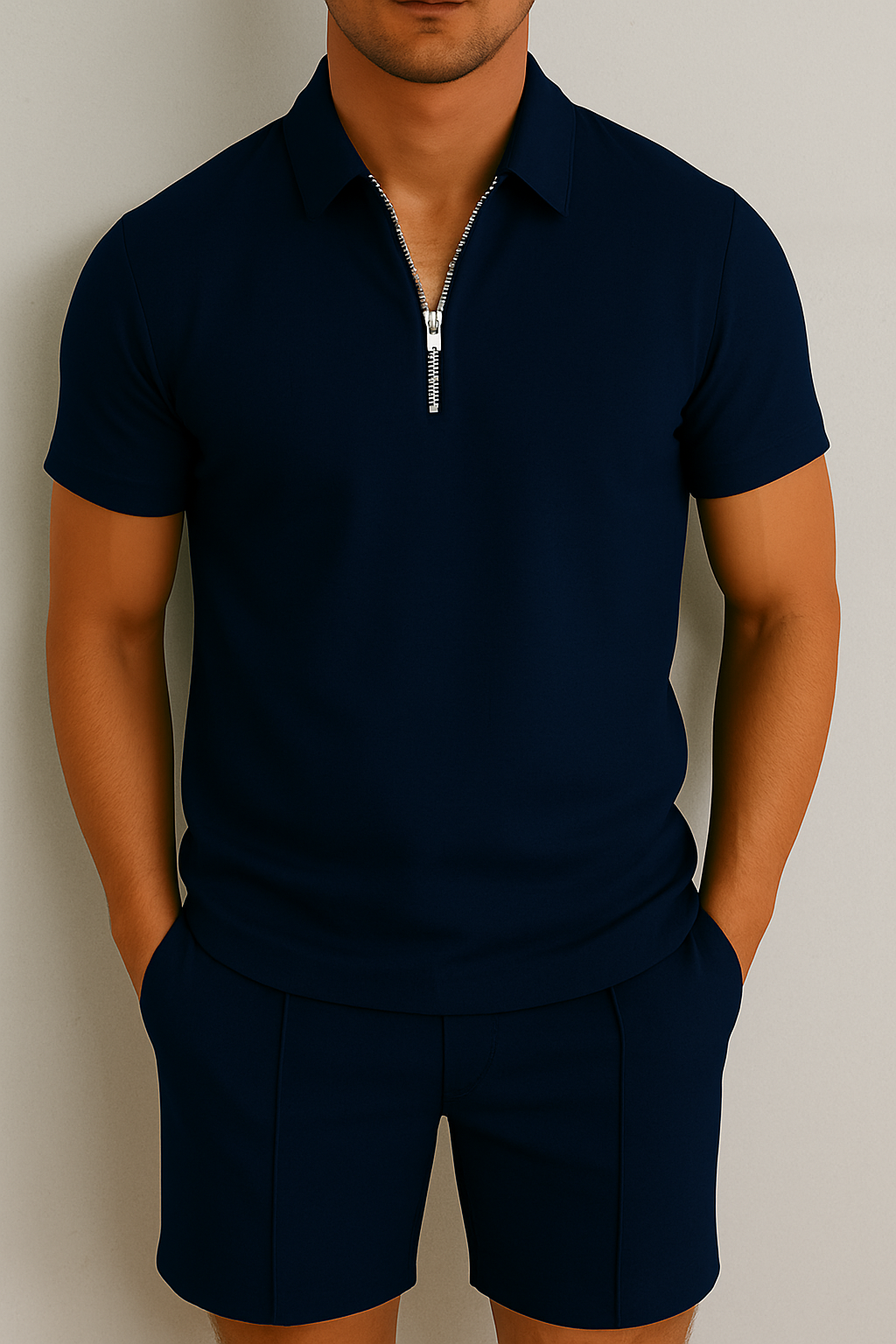 Vero – Summer Set for Men with Polo & Shorts in a Polished Fit
