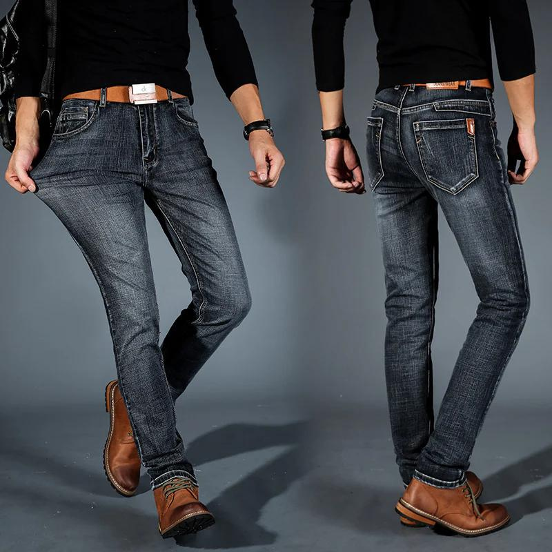 Turin Classic Slim-Stretch Jeans – Men’s Comfortable Slim Fit Denim Pants