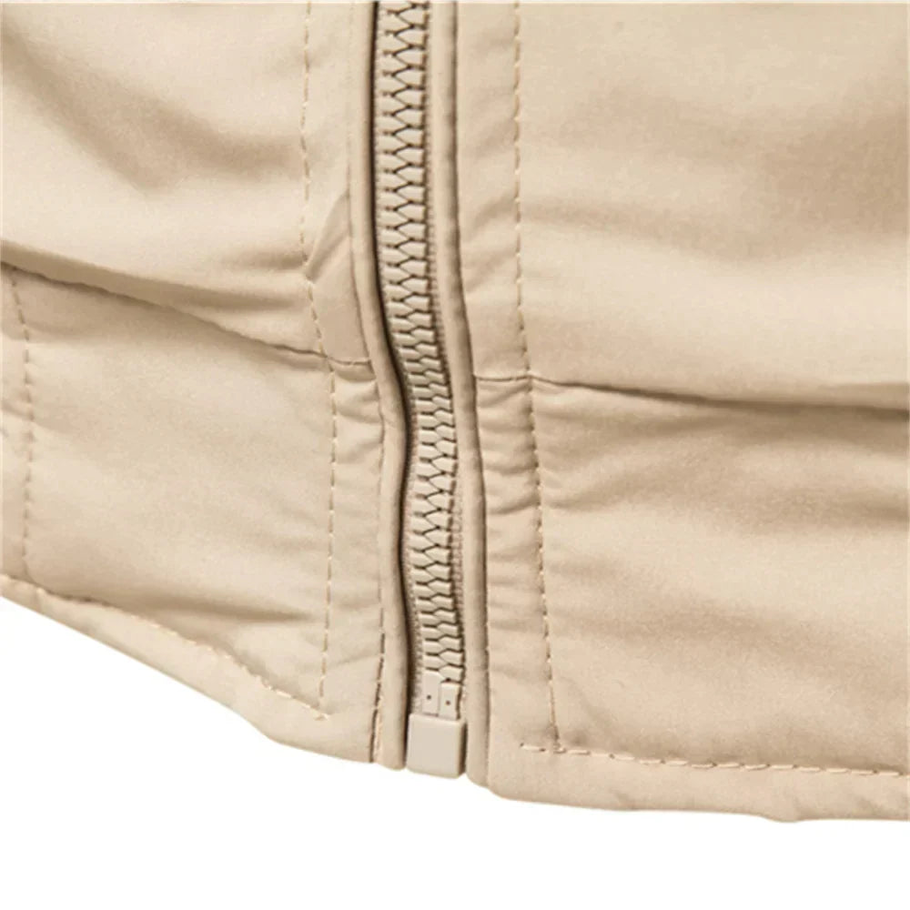 Men’s Bomber Jacket – Lightweight Fabric, Stylish Casual Wear