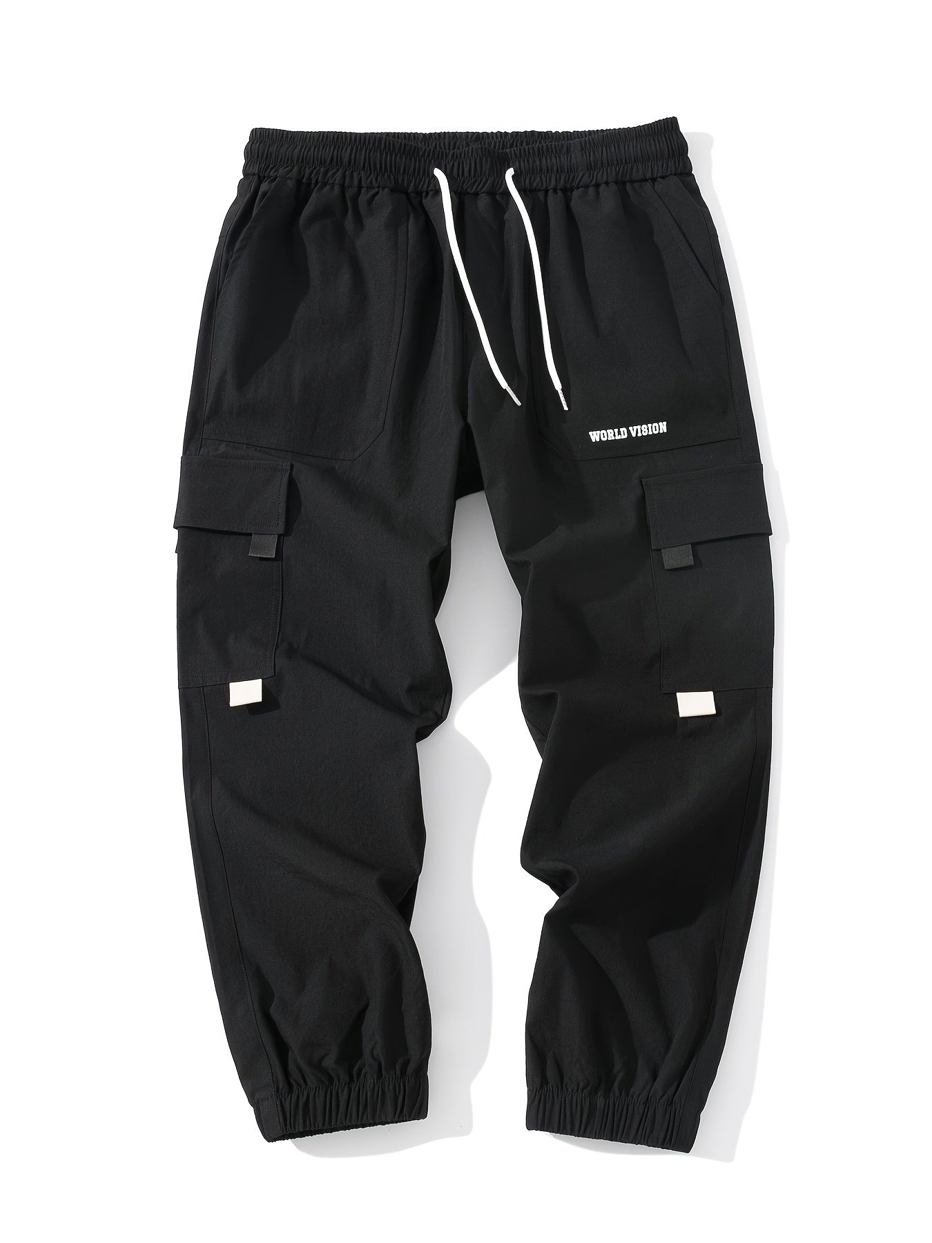 Vision Cargo Joggers – Men’s Casual Utility Sweatpants with Pockets and Comfortable Fit