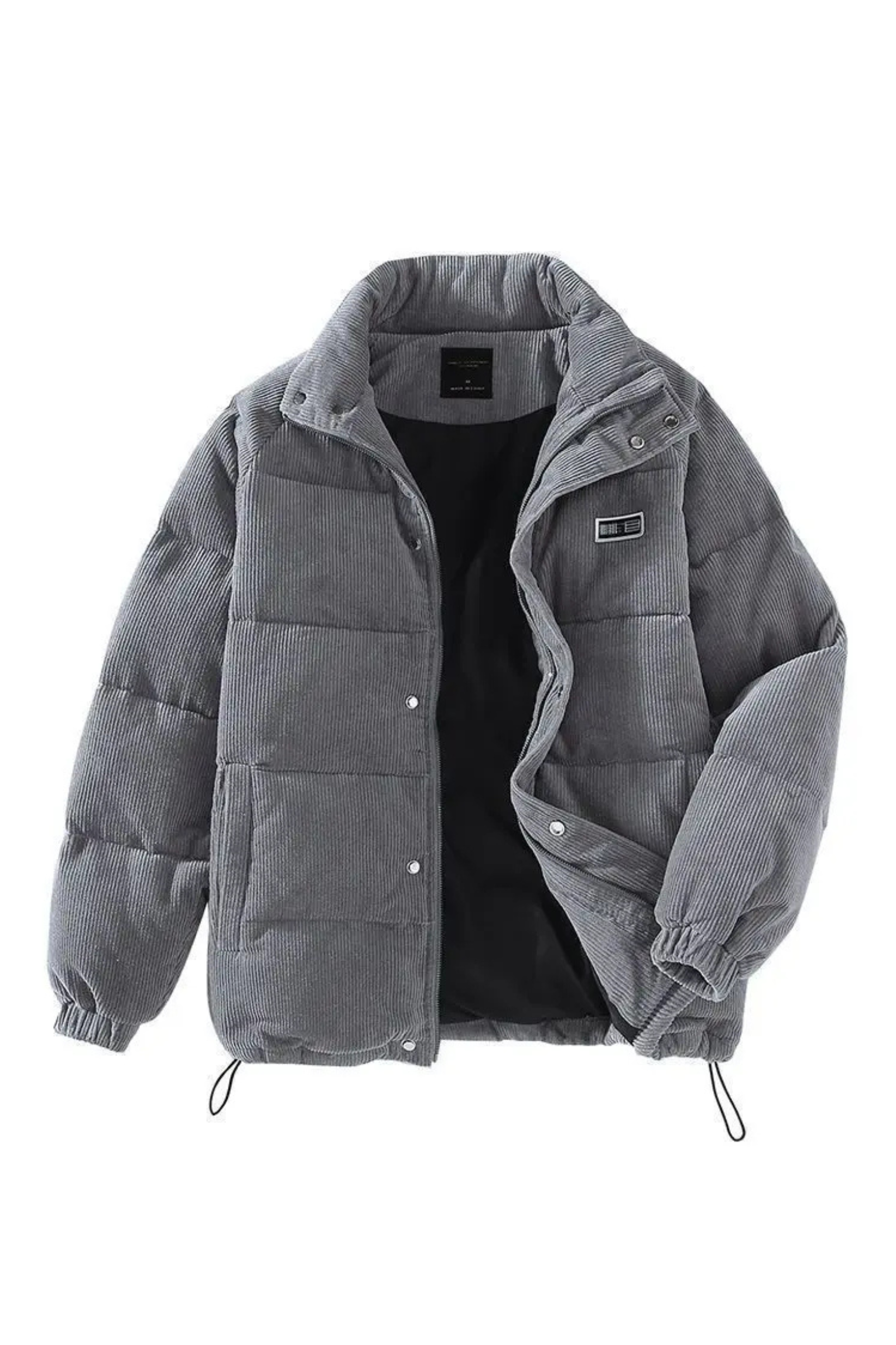 Nordstone Men Cord Puffer - Grey