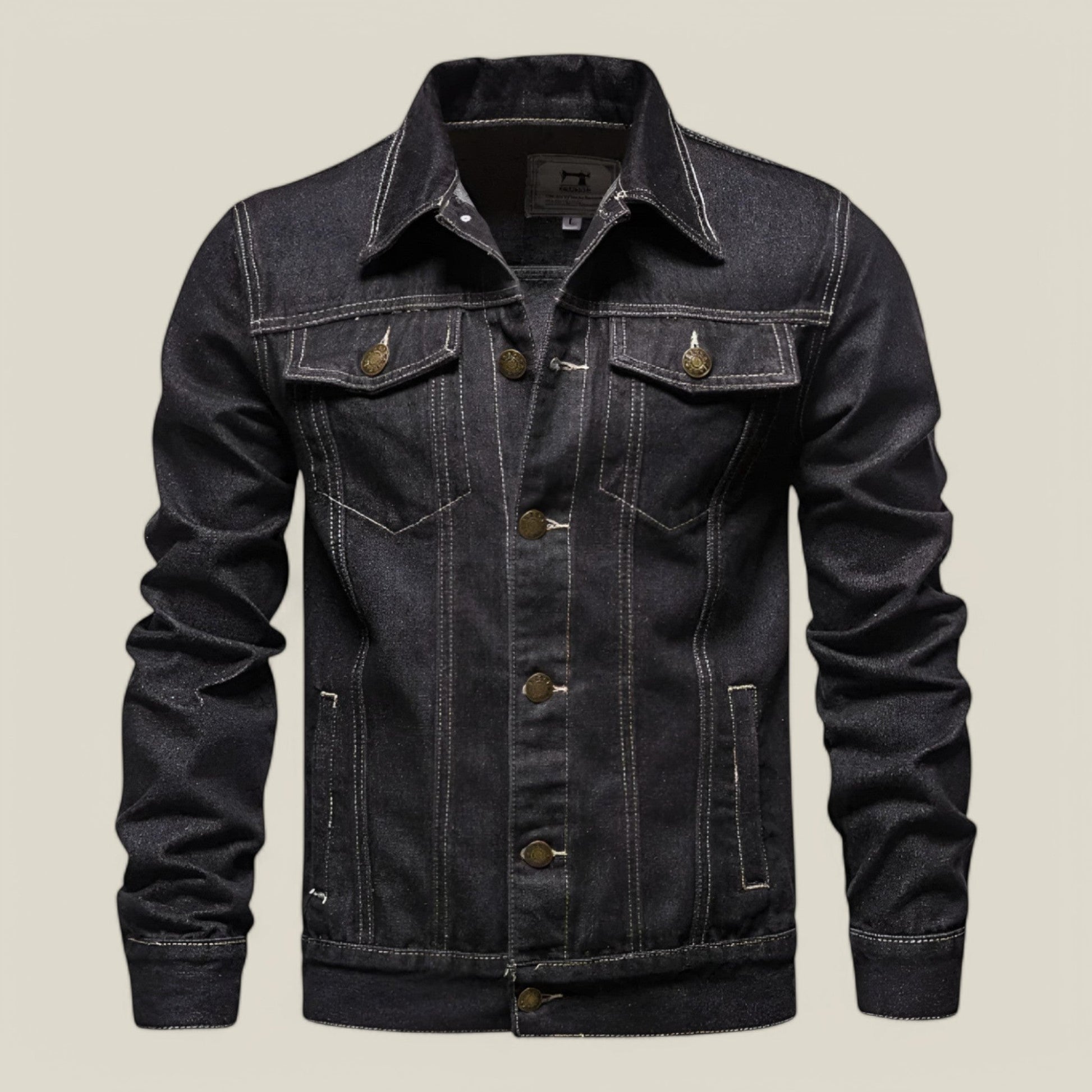Fred | Denim Jacket – Retro Style Casual Jean Jacket with Timeless Design