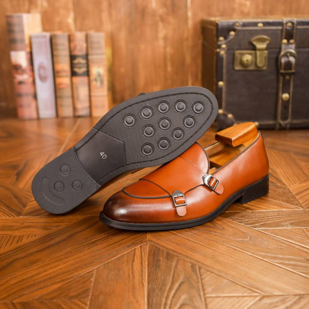 Brunello Pacciano Men Dress Leather Loafers