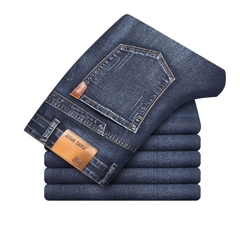 Turin Classic Slim-Stretch Jeans – Men’s Comfortable Slim Fit Denim Pants