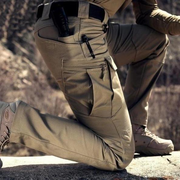 Men’s Stretch Cargo Pants – Casual Trousers with Multiple Pockets