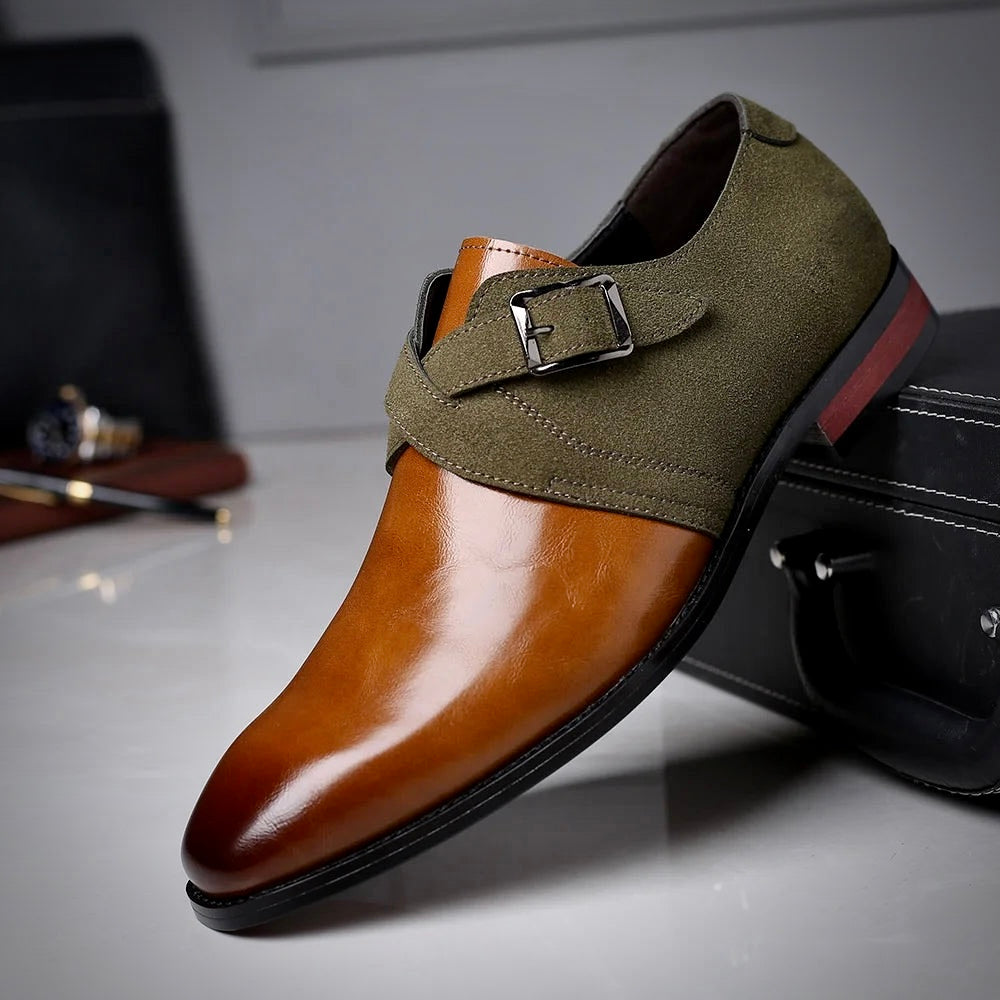 Luca Mancini Leather Dress Shoes – Classic Men’s Formal Footwear