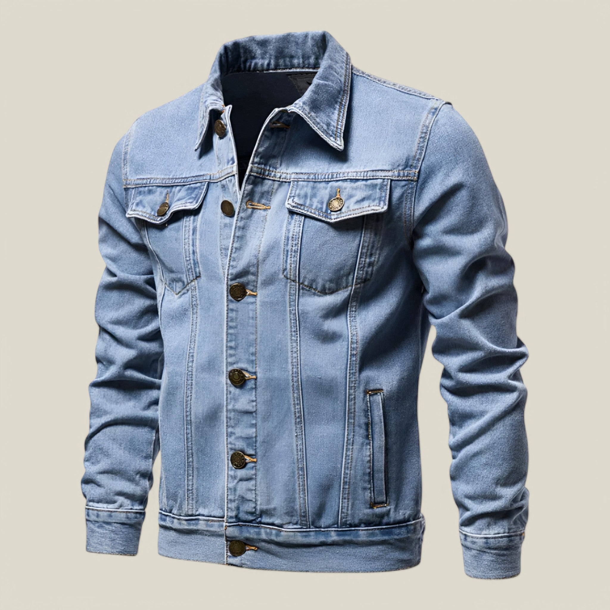 Fred | Denim Jacket – Retro Style Casual Jean Jacket with Timeless Design