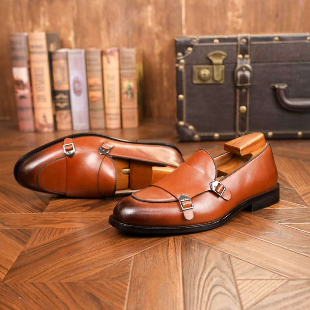 Brunello Pacciano Men Dress Leather Loafers