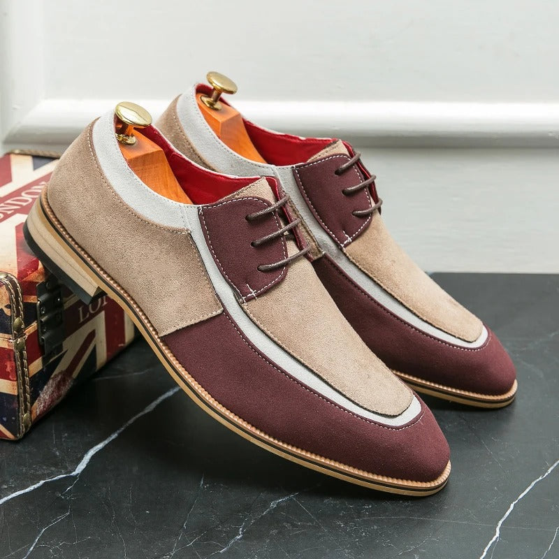 Oxfords Formal Men Classic Luxury Suede Shoes