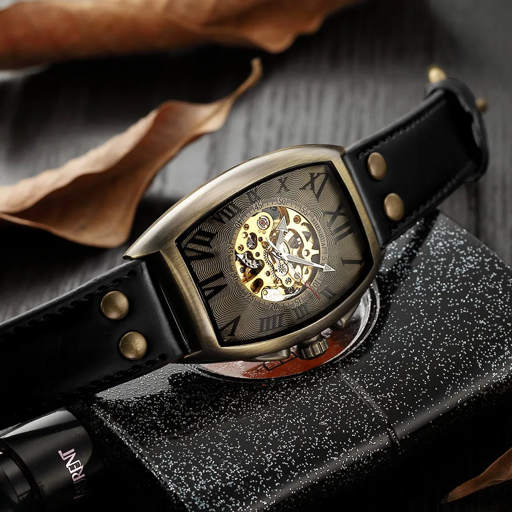 Neoteric Men Vintage Outdoor Leather Watch