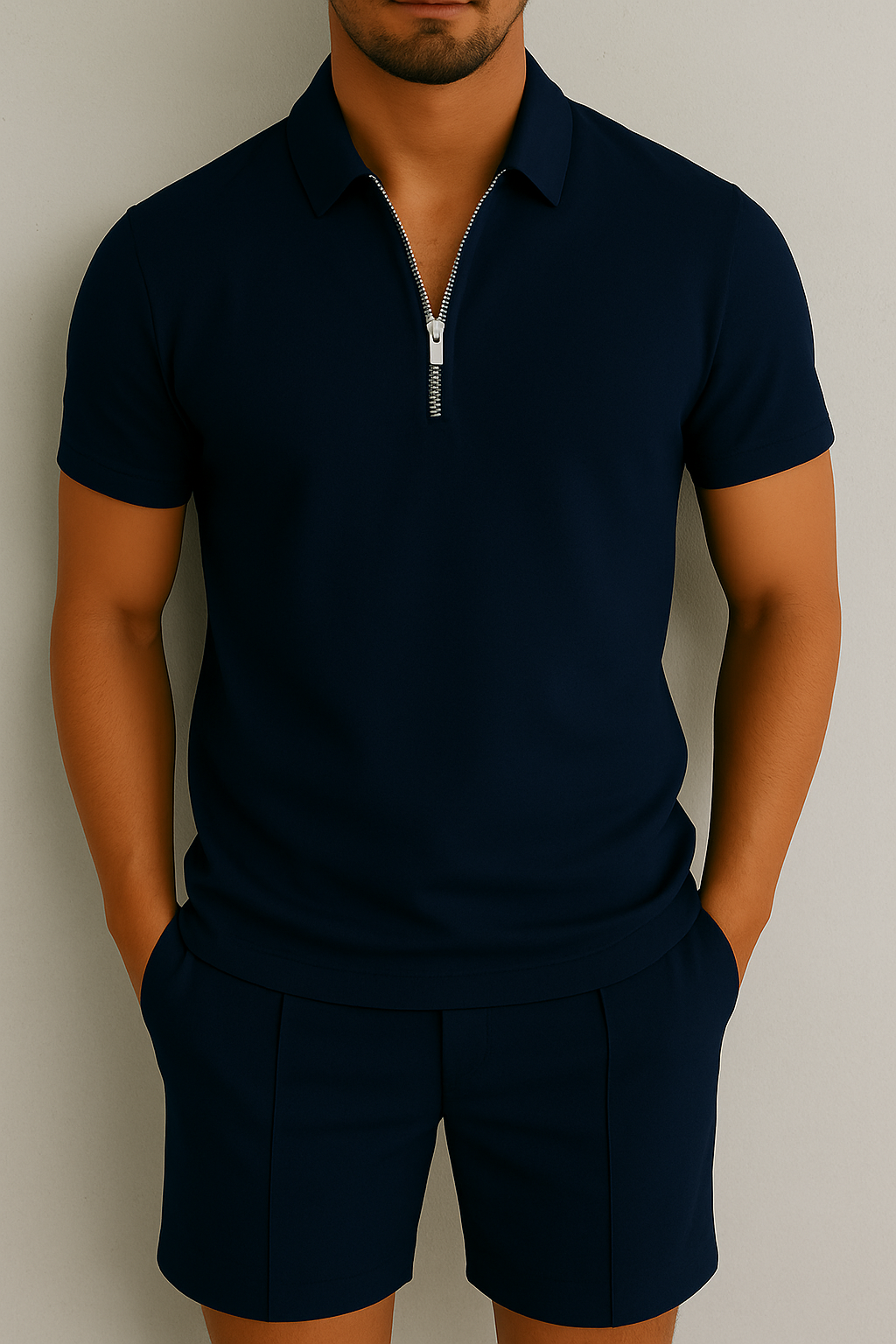 Vero – Summer Set for Men with Polo & Shorts in a Polished Fit
