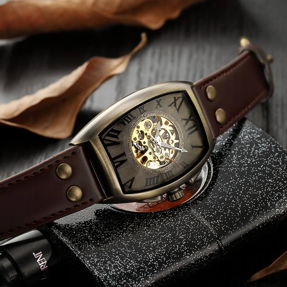 Neoteric Men Vintage Outdoor Leather Watch