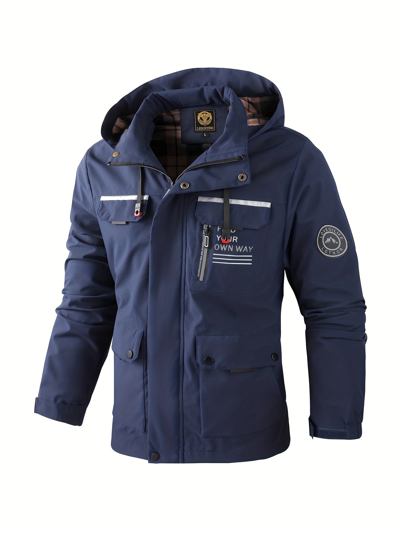 Men’s Waterproof Outdoor Winter Jacket – Cold Weather Protection