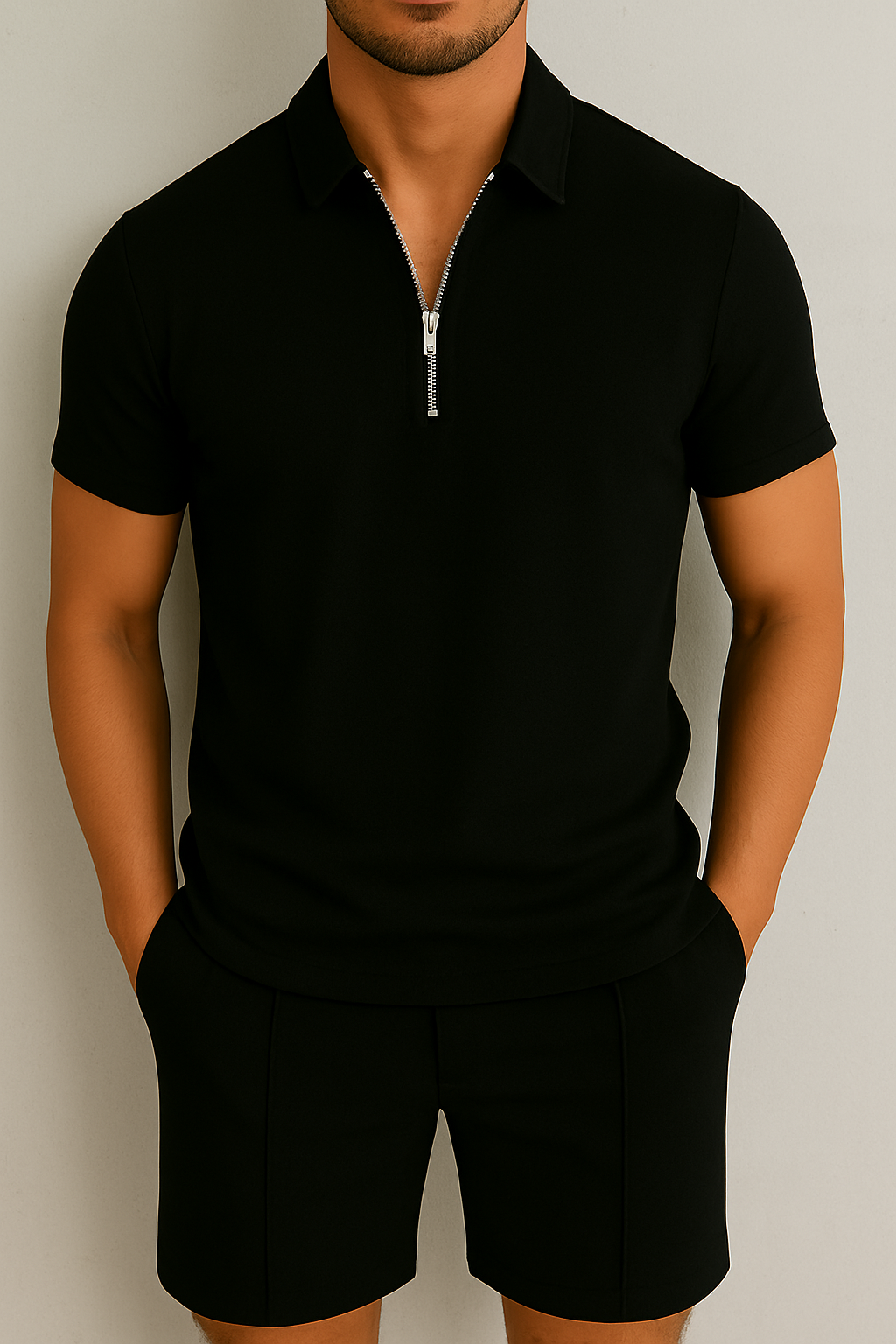 Vero – Summer Set for Men with Polo & Shorts in a Polished Fit