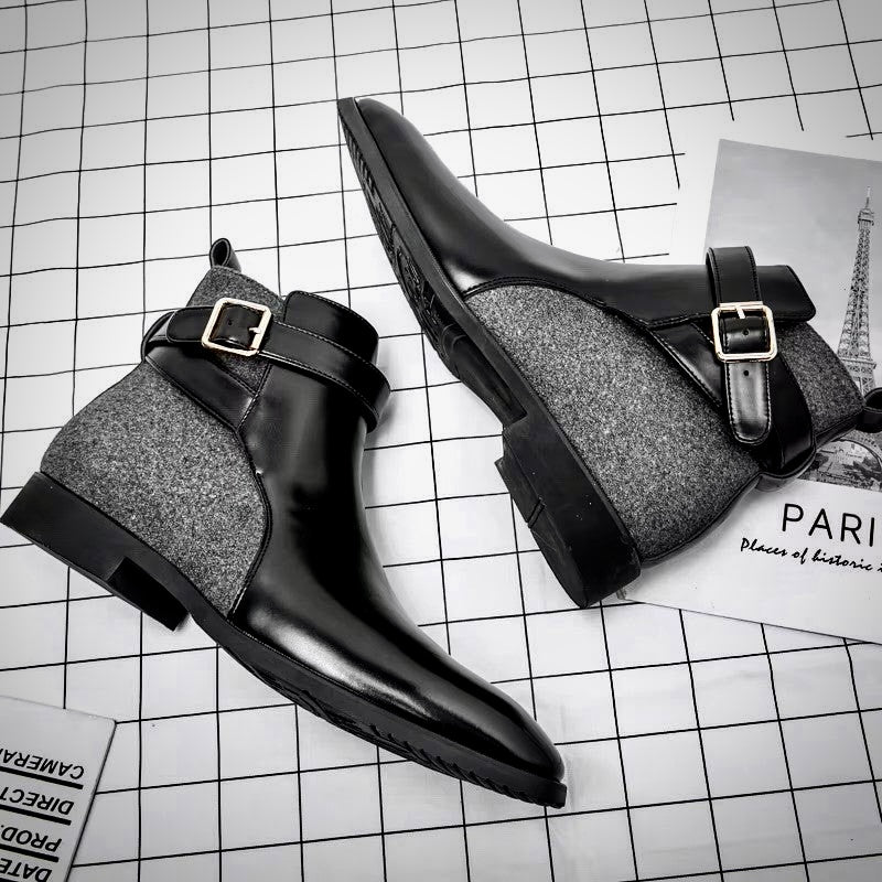 Charles Harrington Harness Leather Boots – Classic Men’s Luxury Boots