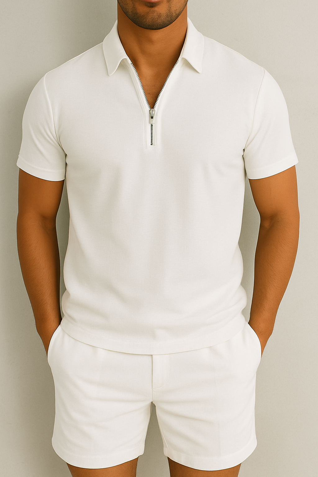 Vero – Summer Set for Men with Polo & Shorts in a Polished Fit