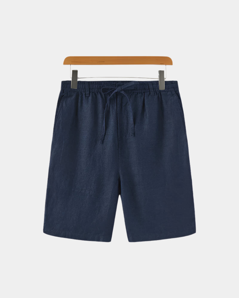 Santorini Linen Shorts - Spraykis
