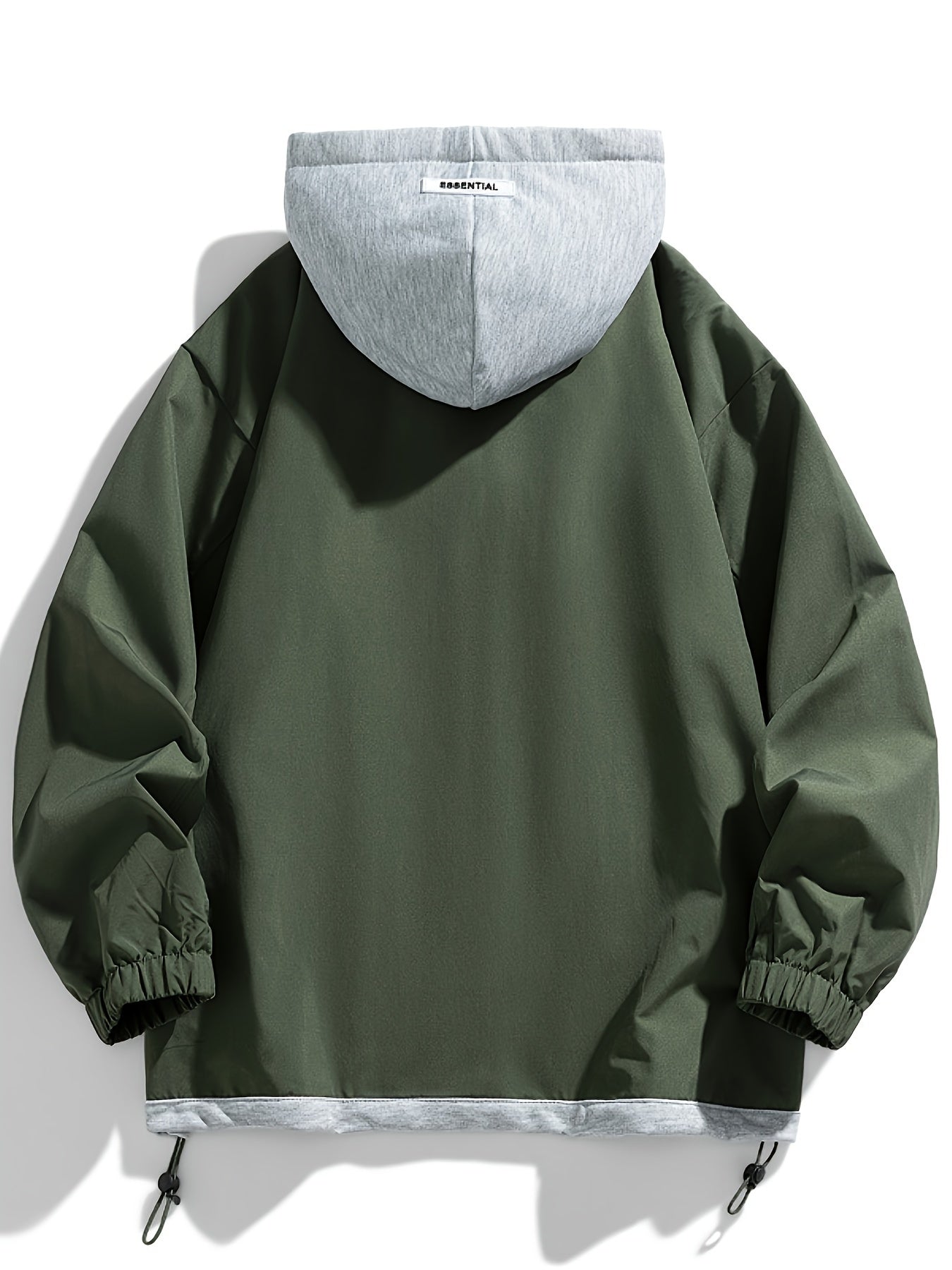 Maverick Layered Hoodie Jacket – Men’s Casual Zip-Up Hooded Jacket