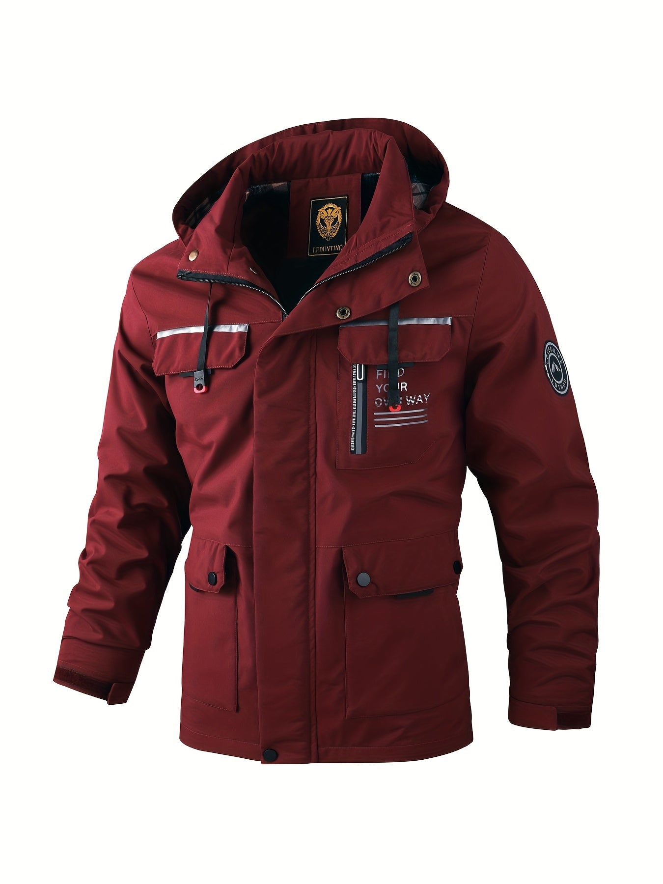 Men’s Waterproof Outdoor Winter Jacket – Cold Weather Protection