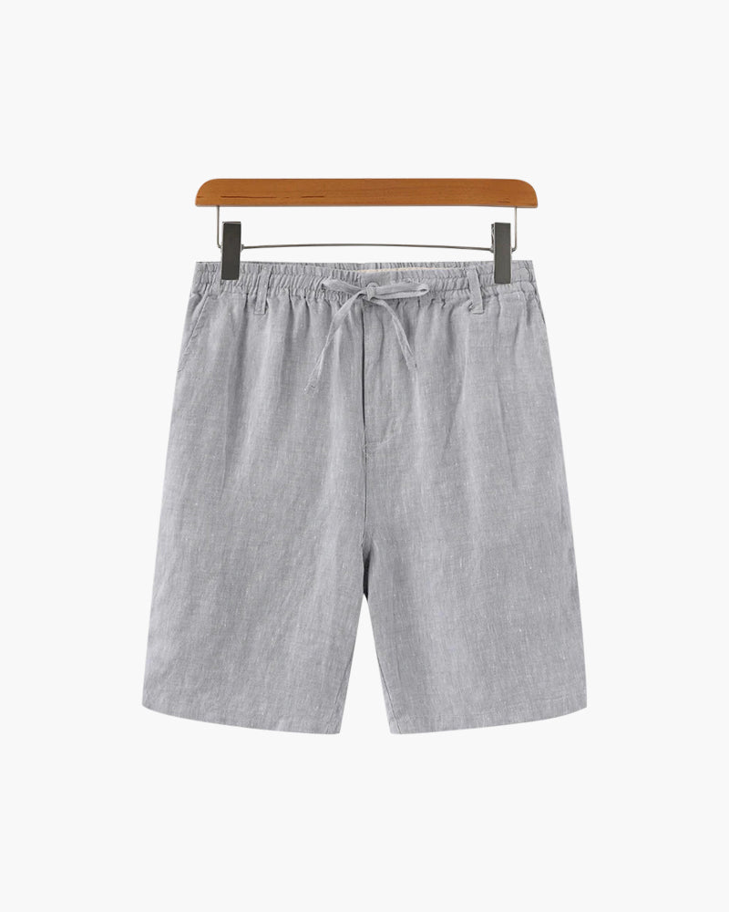 Santorini Linen Shorts - Spraykis