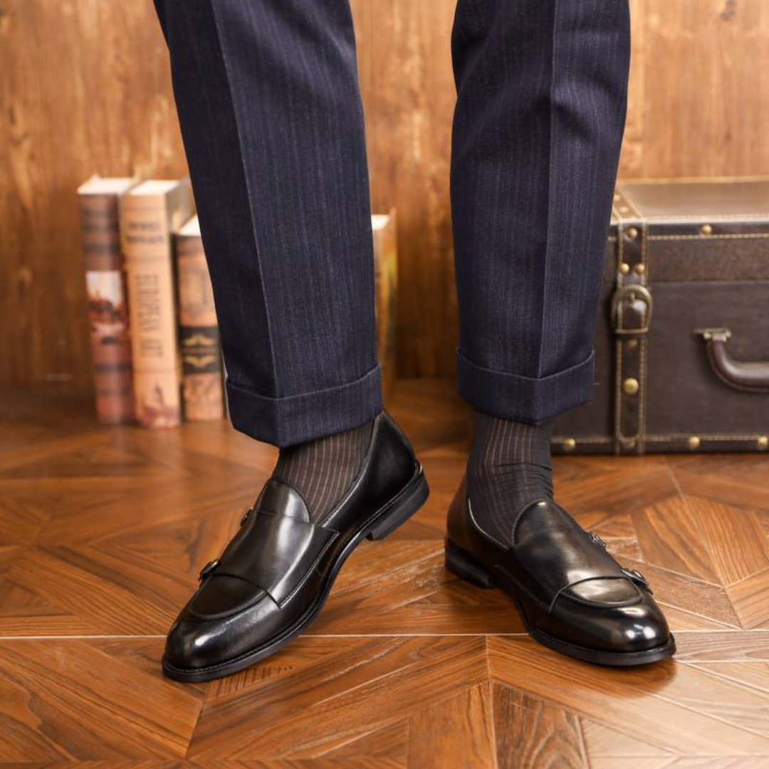 Brunello Pacciano Men Dress Leather Loafers