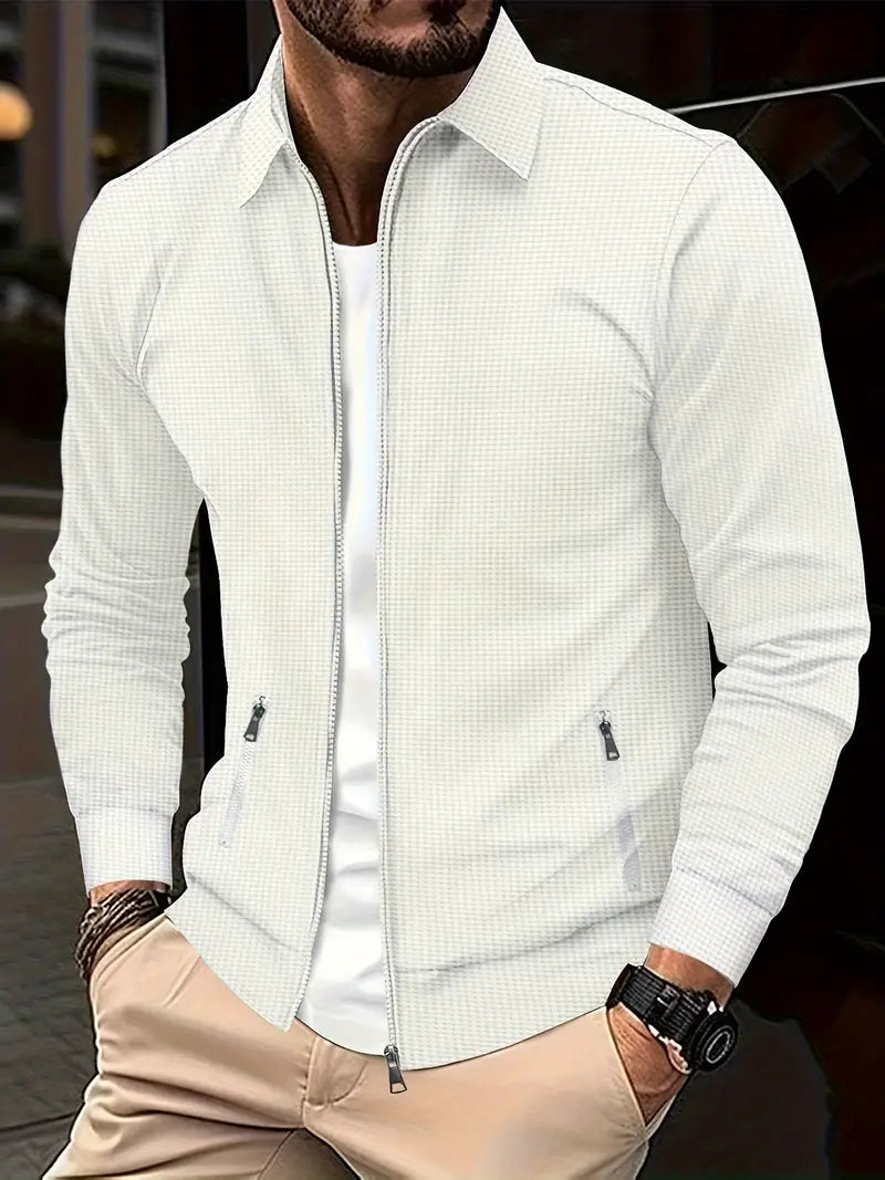 Elliot Men’s Zip Vest – Stylish Sleeveless Jacket with Zipper
