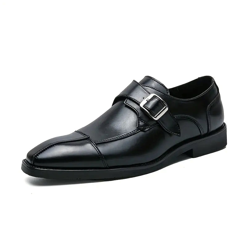Duncan Chambers Single Monk Strap Shoes – Classic Men’s Dress Shoes