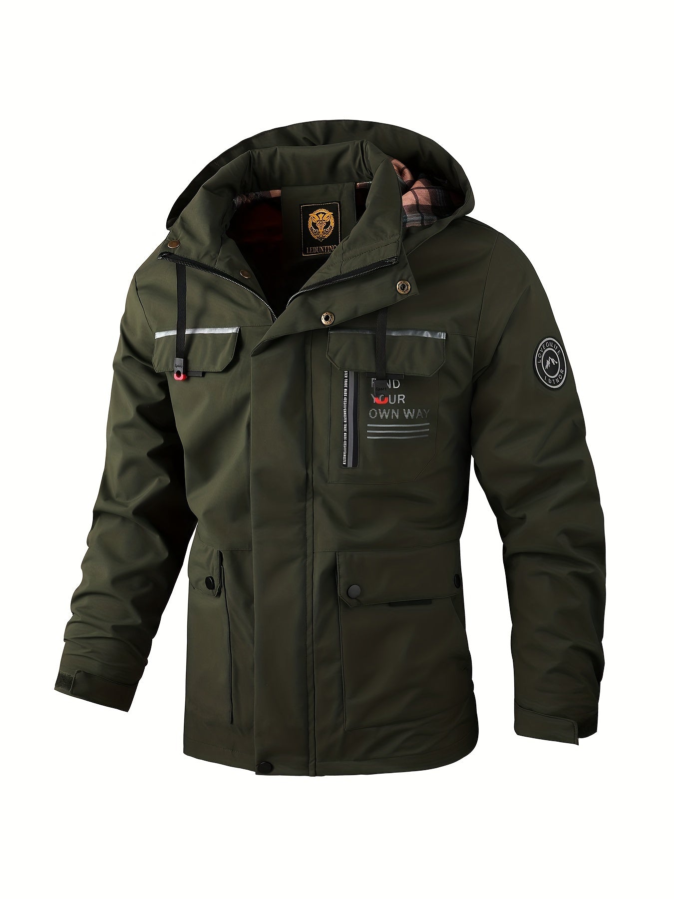 Men’s Waterproof Outdoor Winter Jacket – Cold Weather Protection