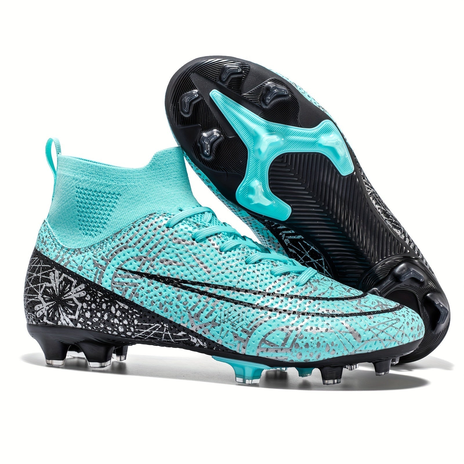 Men’s Football Boots with High Ankle Support and Enhanced Grip | Soccer Cleats for Turf & Grass