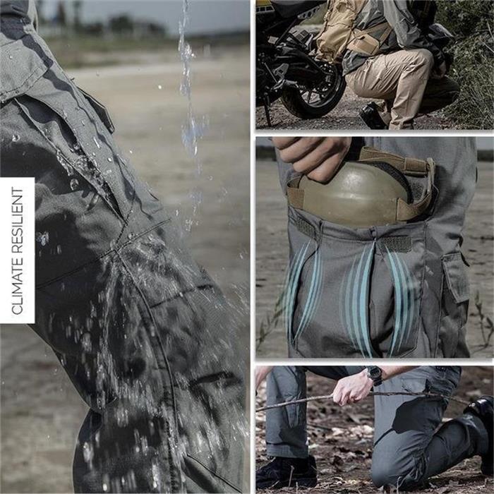 Titanus | Men’s Tactical Work Pants – Waterproof Utility Trousers with Pockets