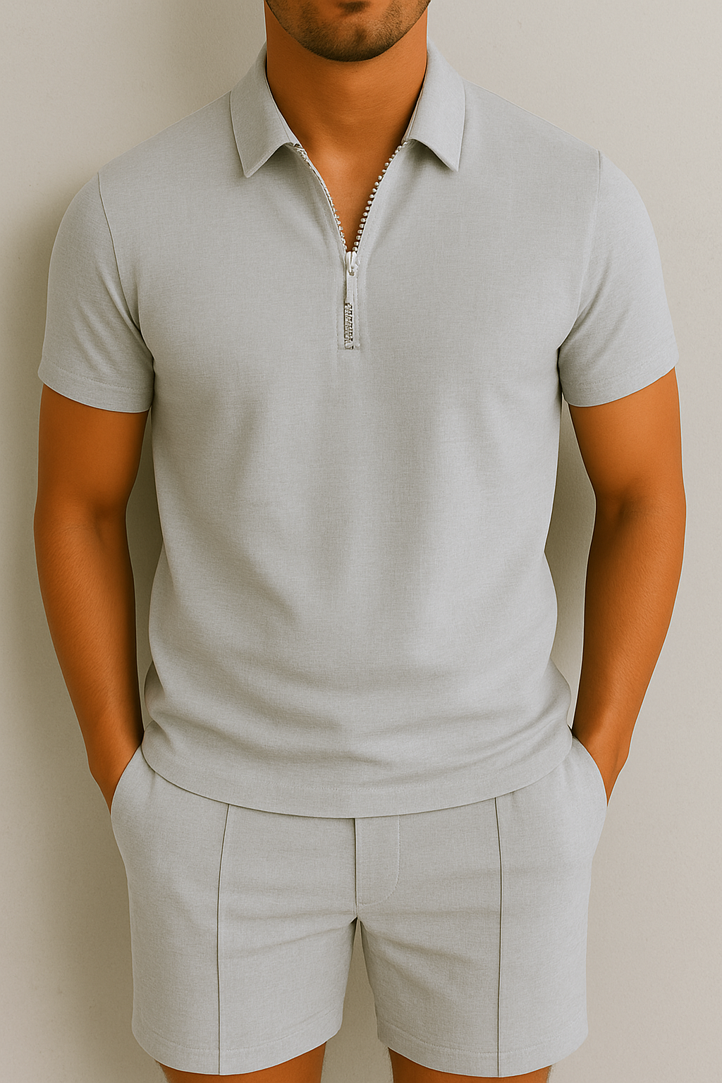 Vero – Summer Set for Men with Polo & Shorts in a Polished Fit