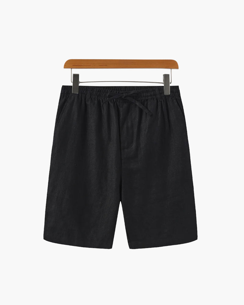 Santorini Linen Shorts - Spraykis