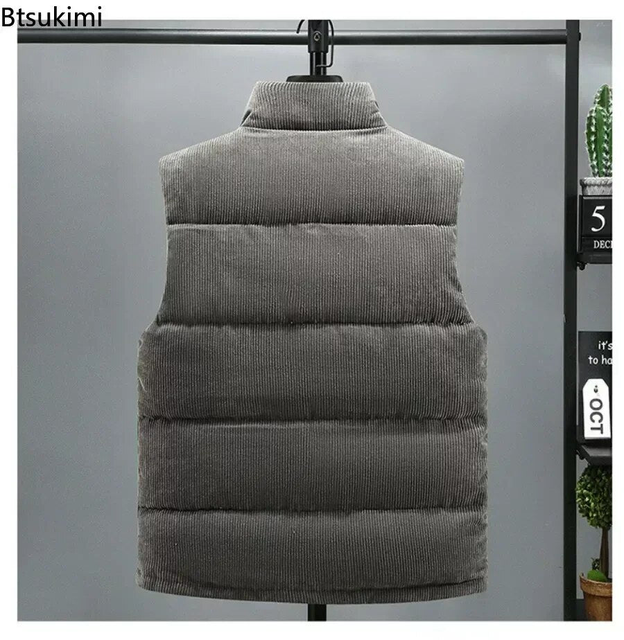 Warm velvet vest - Damian