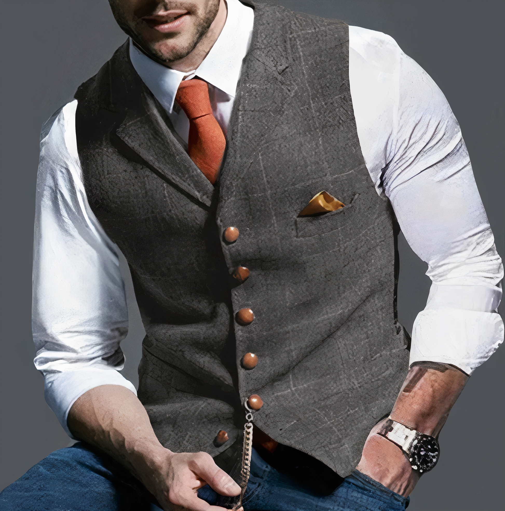 Spraykis | Elegant Gilet for Men