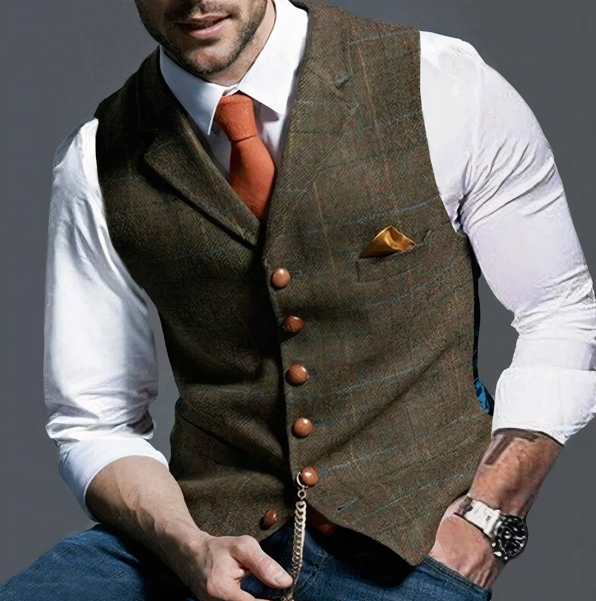 Spraykis | Elegant Gilet for Men