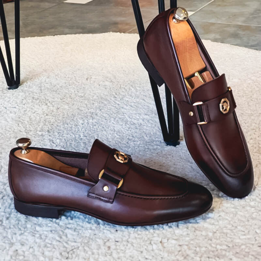 Chadwick | Men’s Leather Loafers – Timeless Slip-On Shoes for Everyday Style